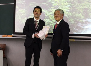倉住拓弥専修研究員が、第64回日本宇宙航空環境医学会大会にて研究奨励賞受賞