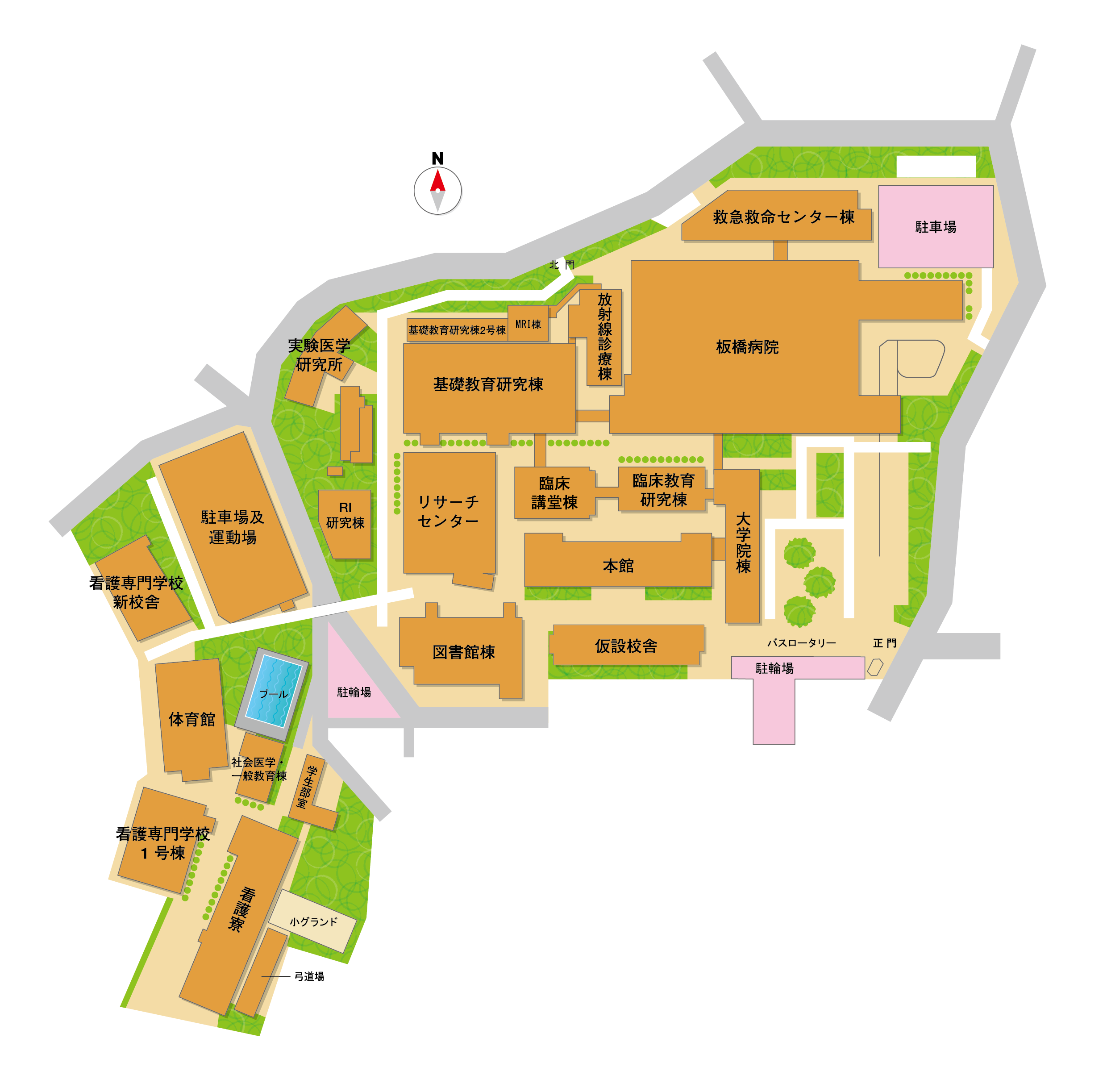 学校全体図