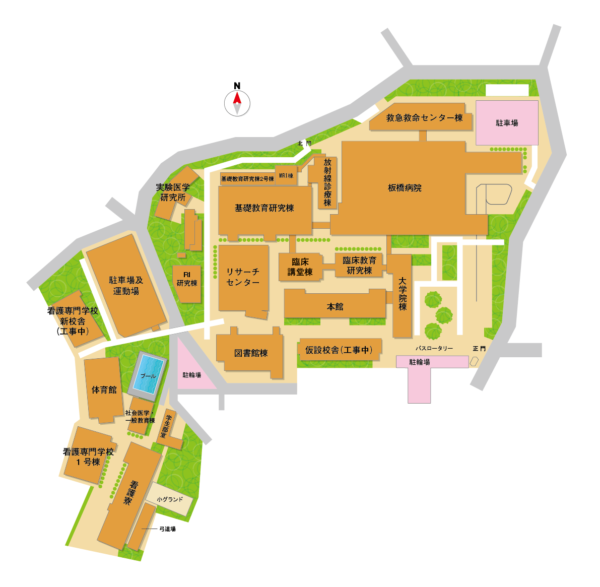 学校全体図